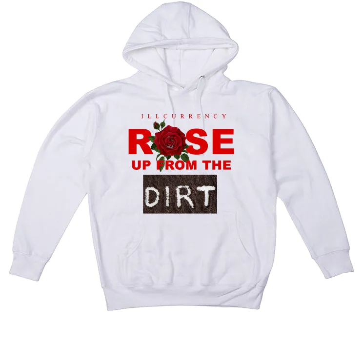 Air Jordan 11 “Cherry” White T-Shirt (Rose up from the dirt)