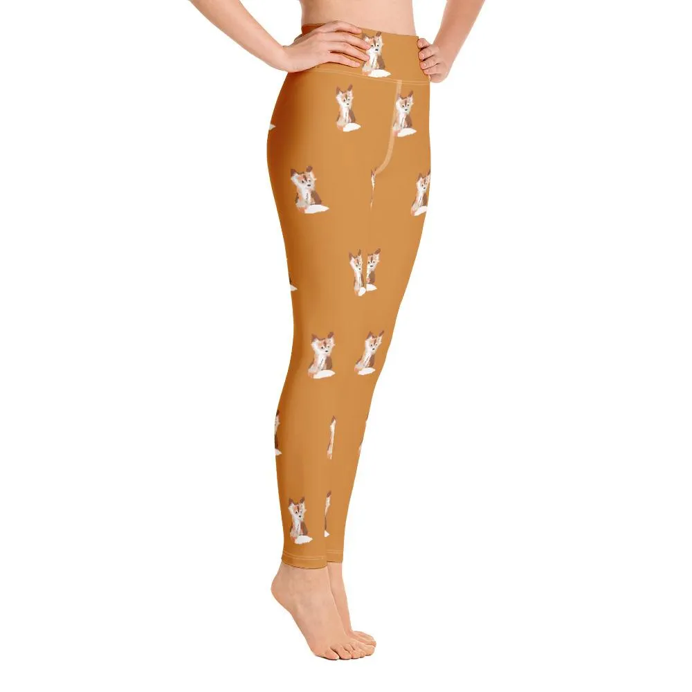 Baby Fox - Yoga Leggings (Bronze)