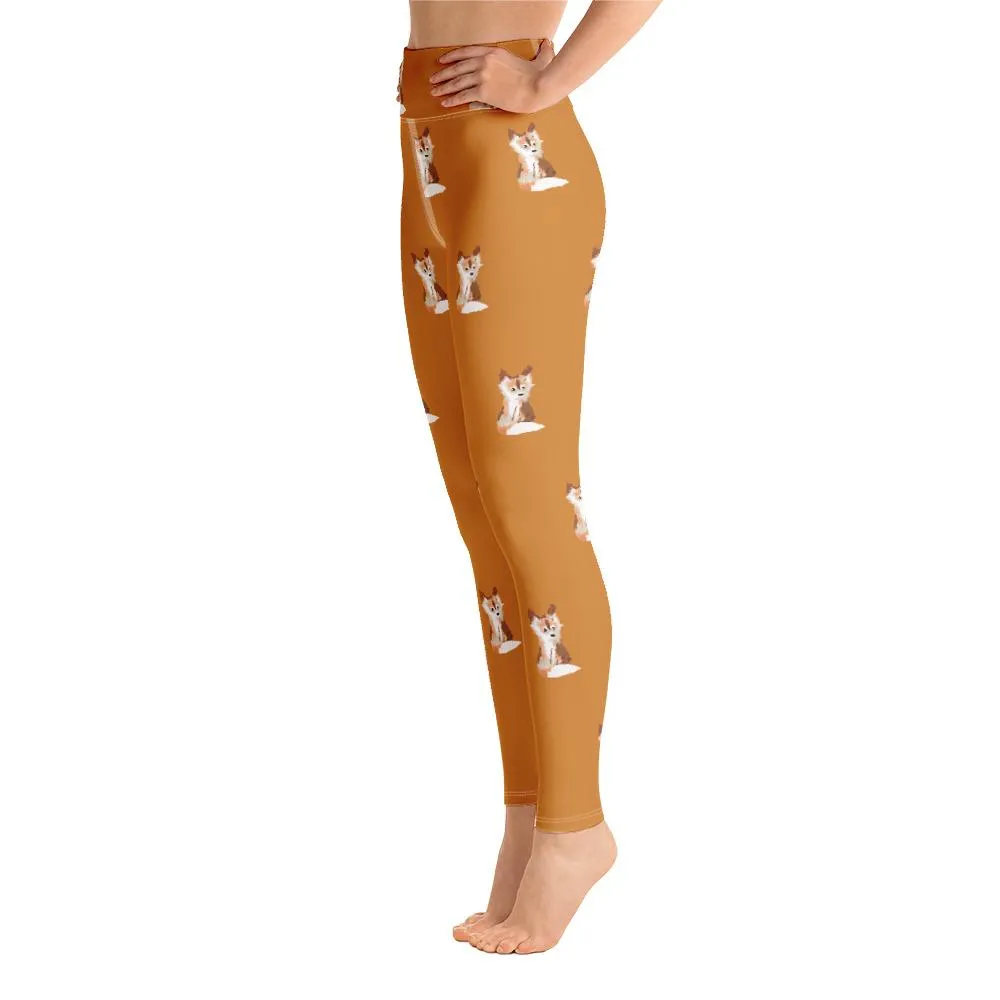 Baby Fox - Yoga Leggings (Bronze)