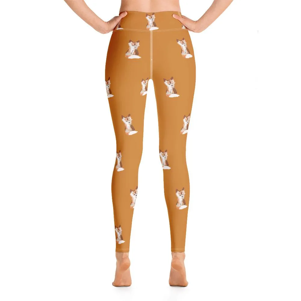 Baby Fox - Yoga Leggings (Bronze)