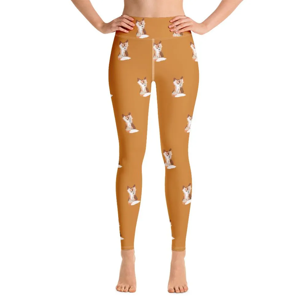 Baby Fox - Yoga Leggings (Bronze)