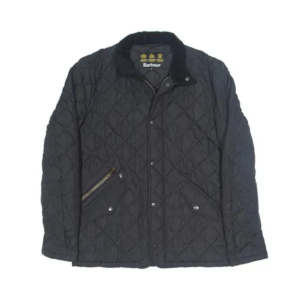 BARBOUR Chelsea Sportsquilt Insulated Quilted Jacket Black Mens S