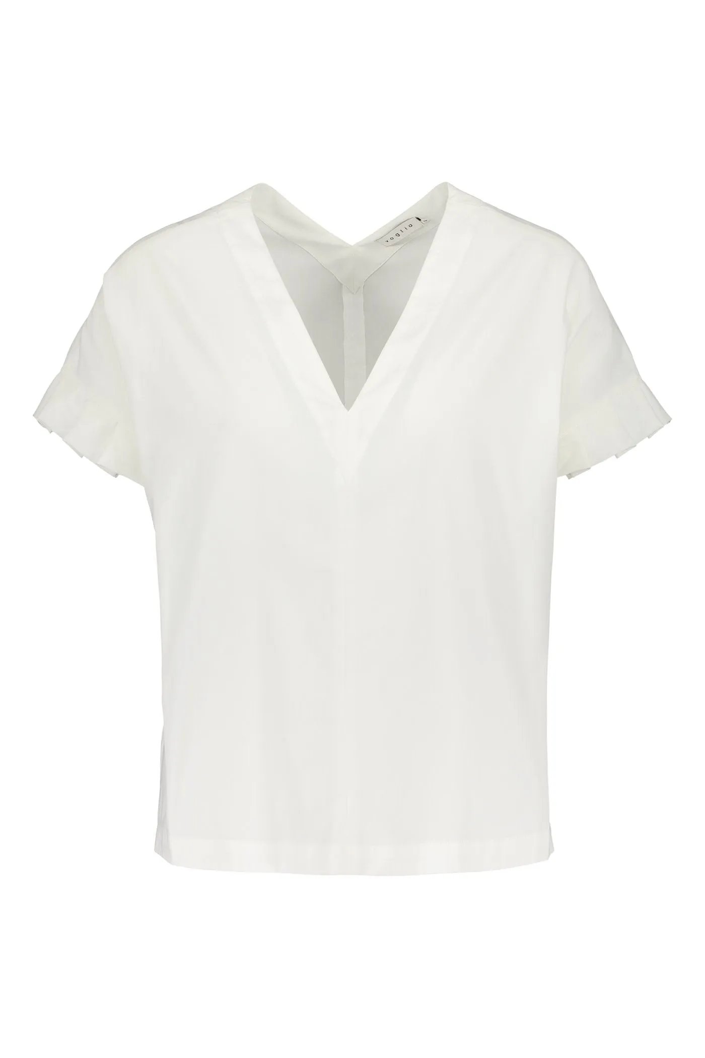 Belle Pleat Sleeve Blouse Soft White