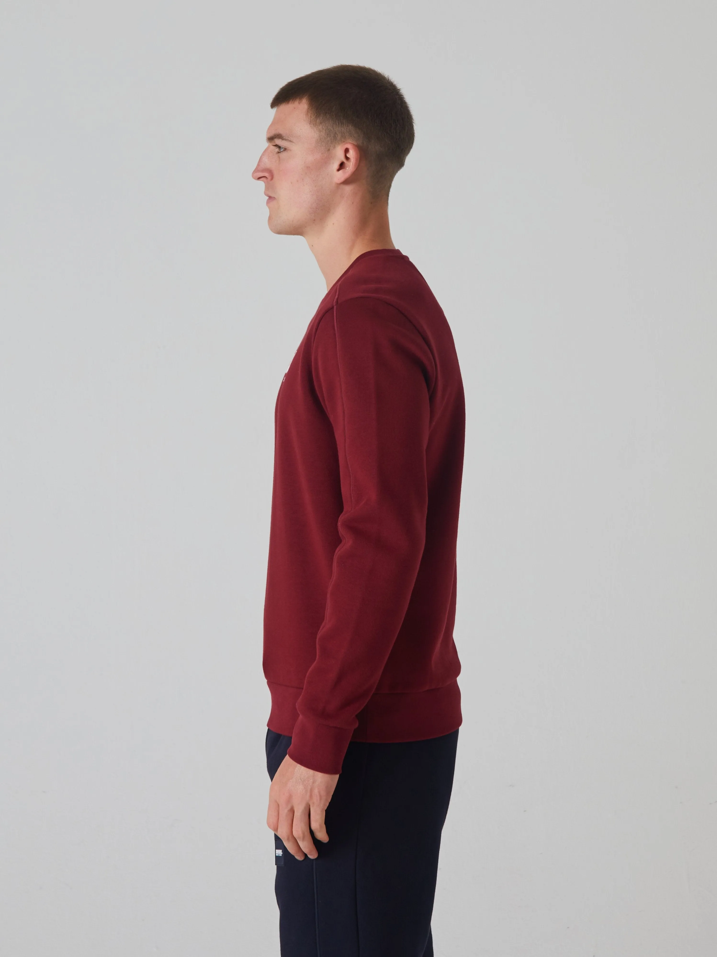 Bowen Sweatshirt Red Plasma