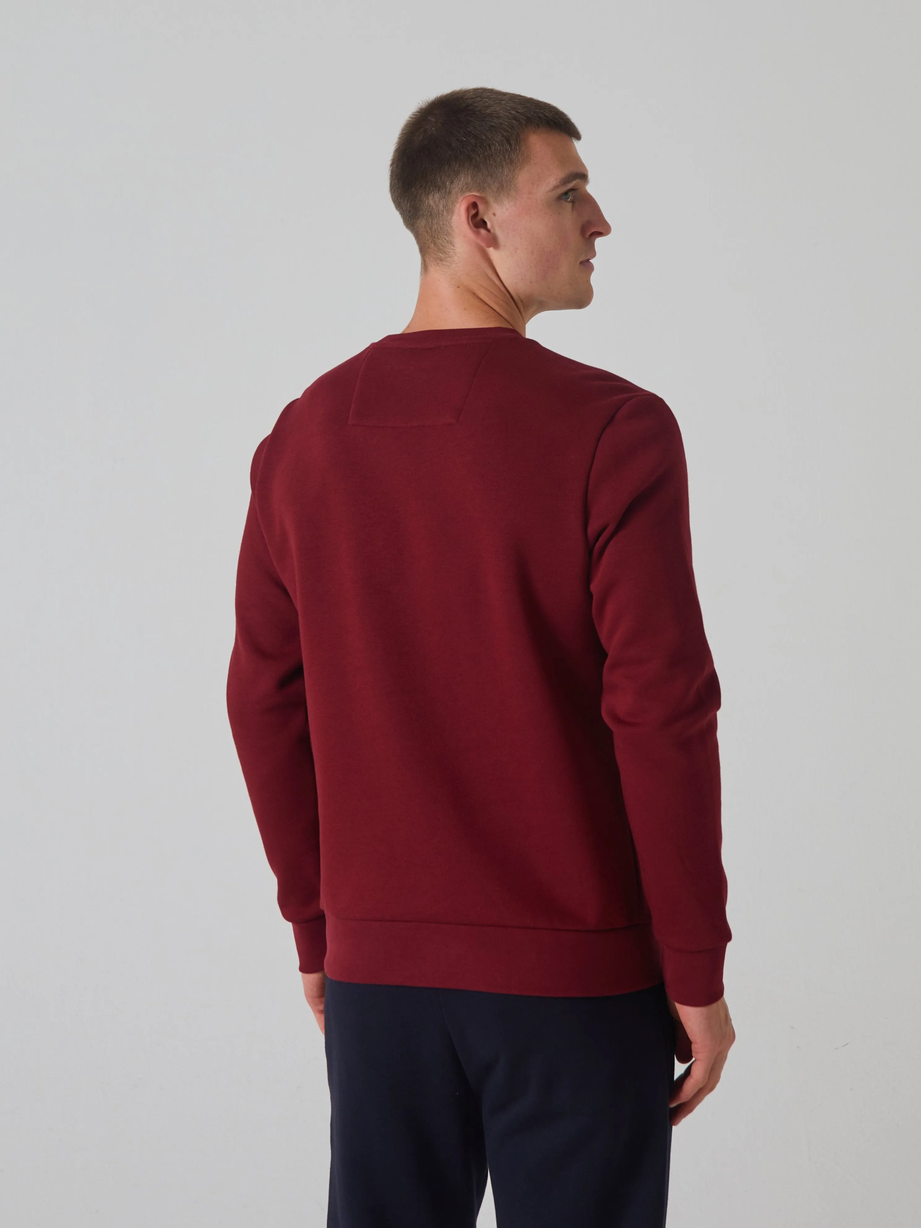 Bowen Sweatshirt Red Plasma