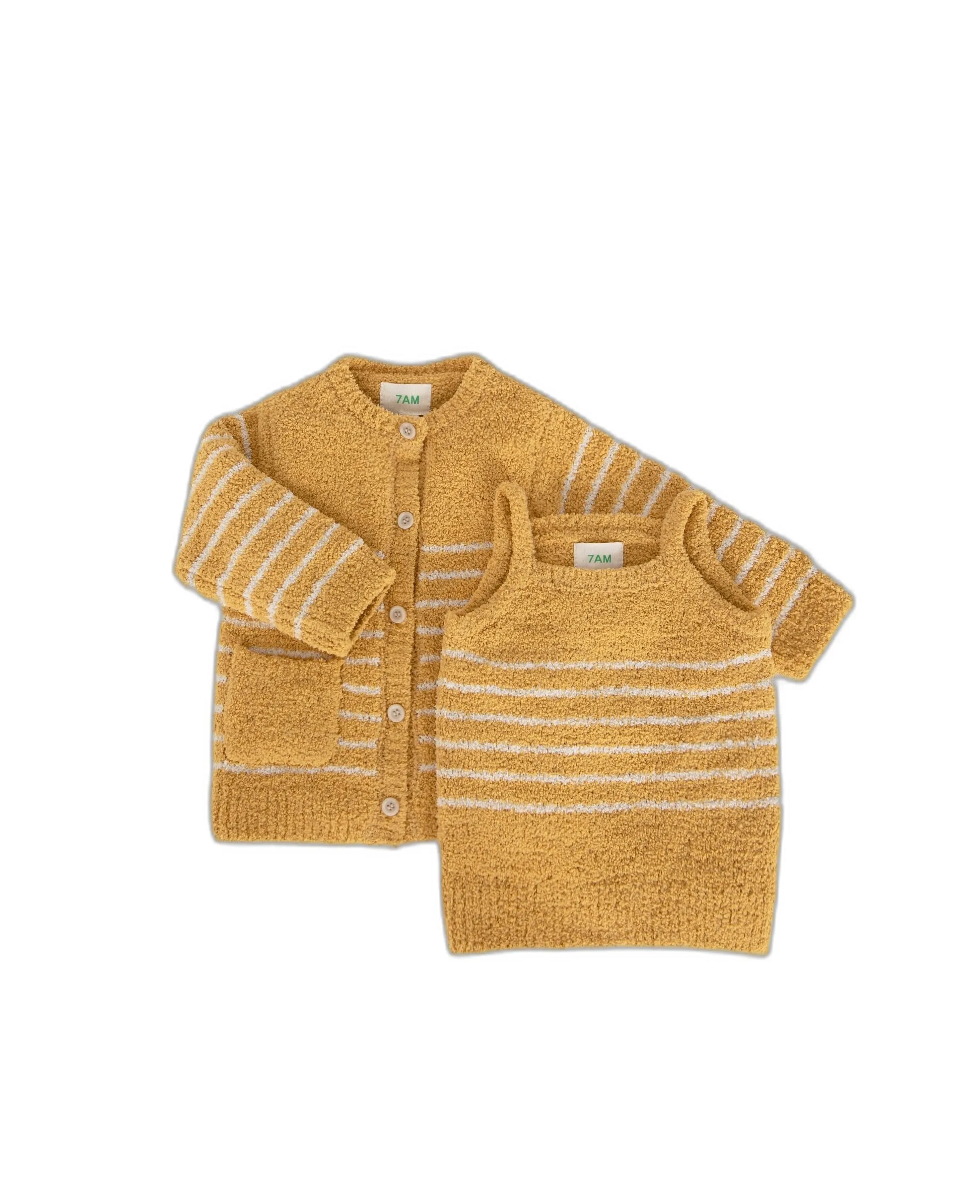 Camisole & Cardigan Set - Fuzzy