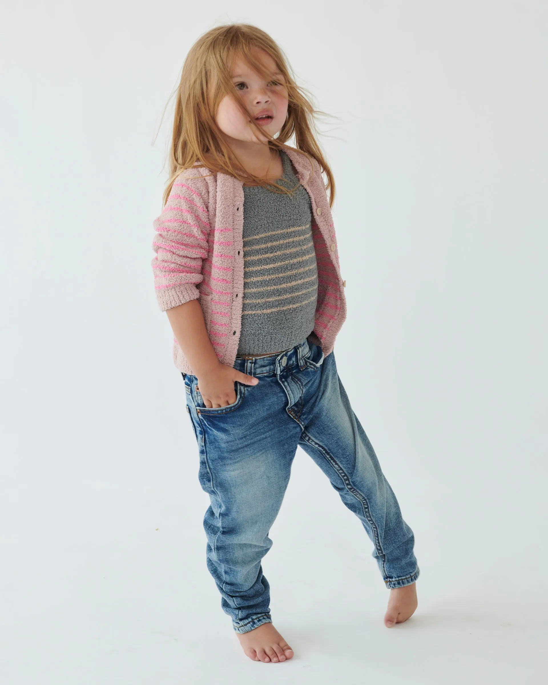 Camisole & Cardigan Set - Fuzzy