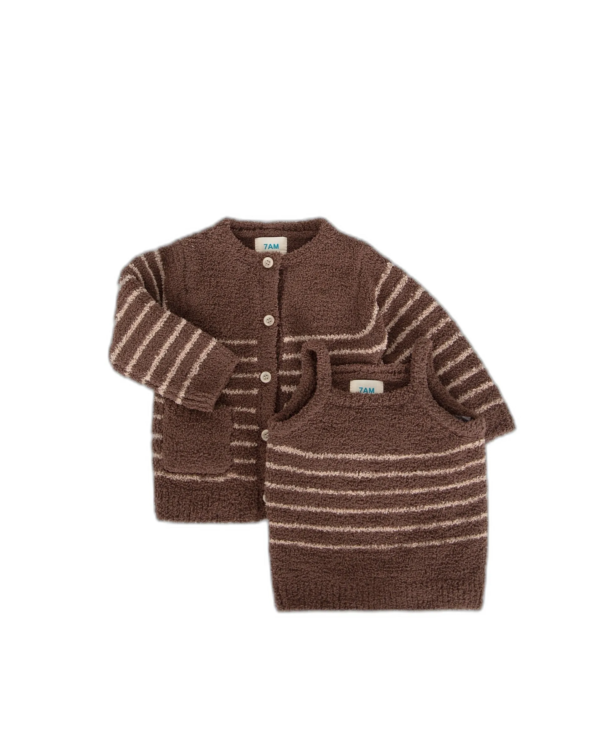 Camisole & Cardigan Set - Fuzzy
