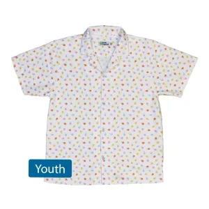 Colorful Wagashi Rabbits Youth Hawaiian Shirt