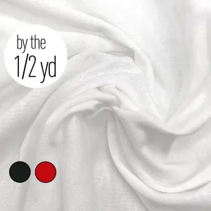 Cotton Knit Jersey Fabric. Mechanical stretch - 1/2 Yard