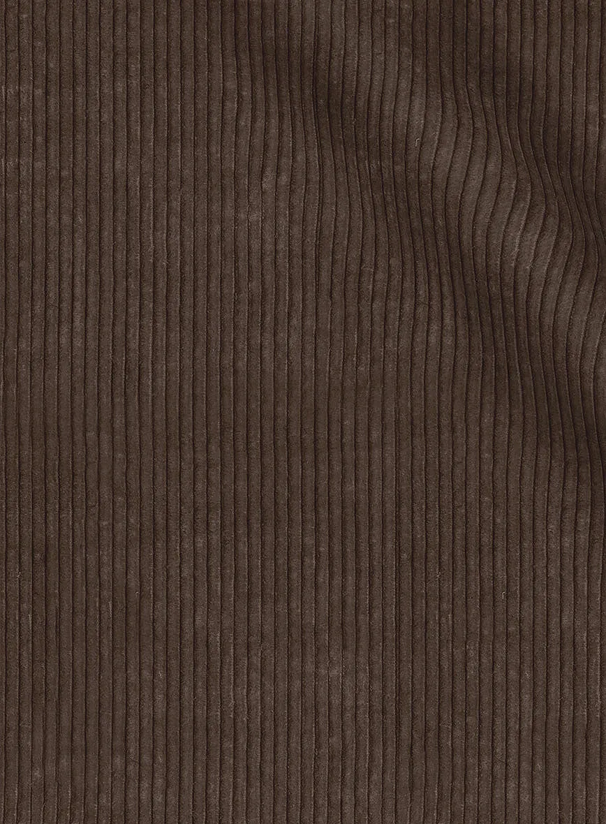 Dark Brown Corduroy Suit