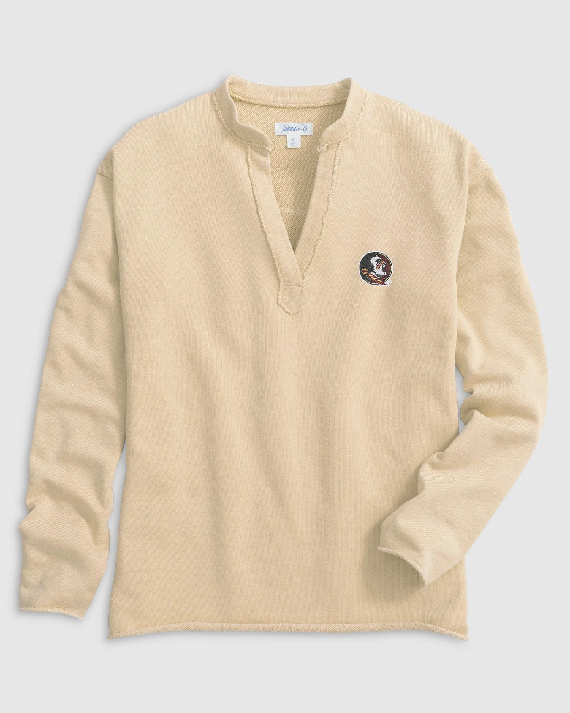 Florida State Camilla V-Neck Cotton Blend Pullover