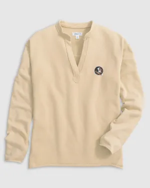 Florida State Camilla V-Neck Cotton Blend Pullover