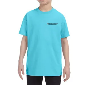Gildan Youth Heavy Cotton T-Shirt with Black Logo