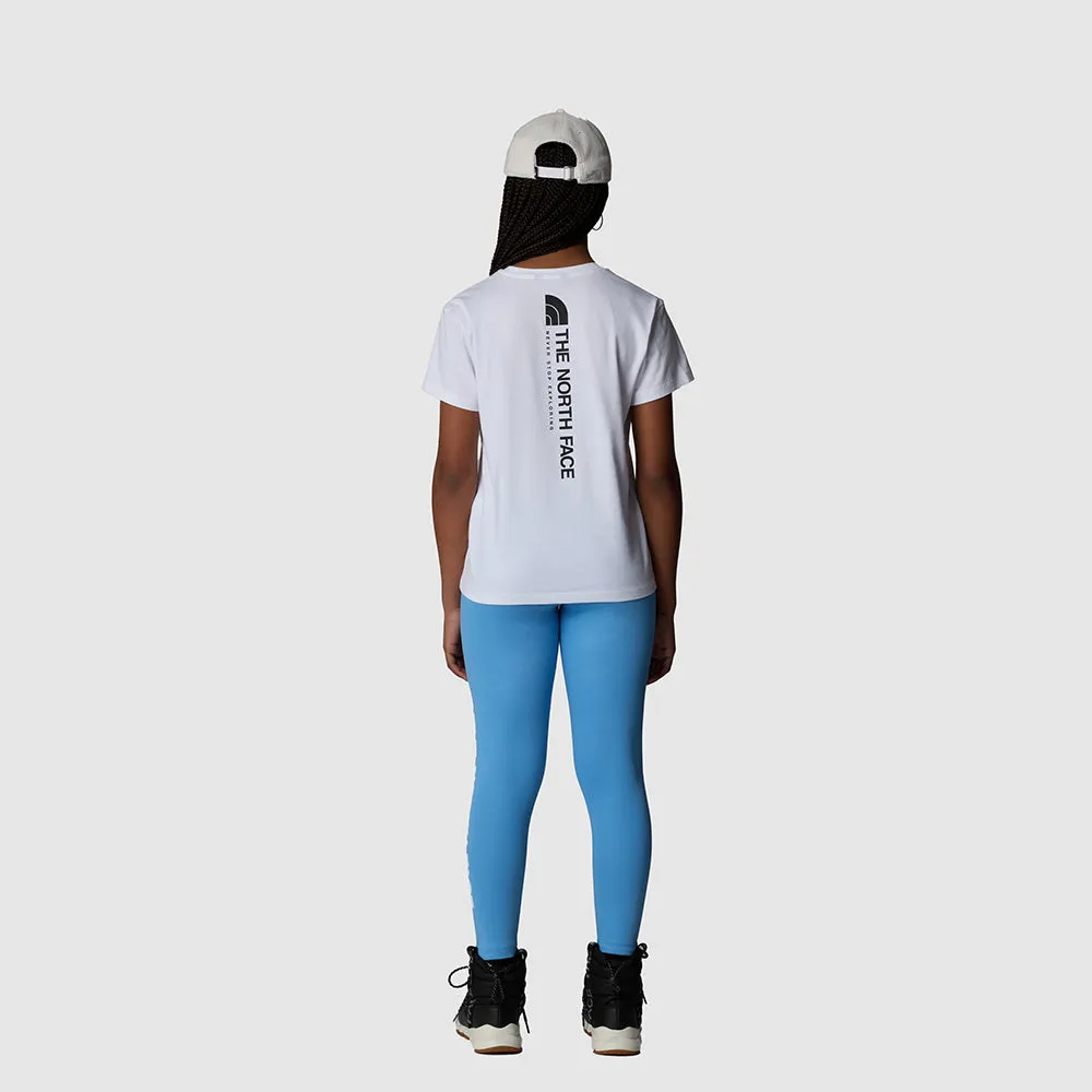 GIRLS' VERTICAL GRAPHIC RELAXED T-SHIRT