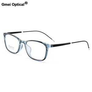 Gmei Unisex Eyeglasses Ultralight Tr90 Square Plastic M3010