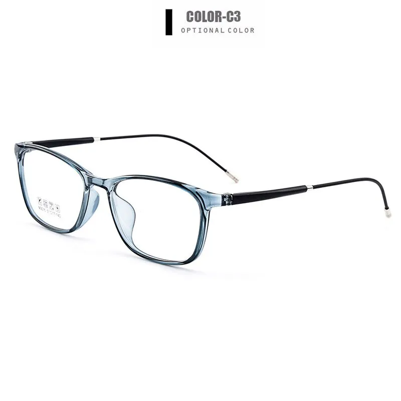 Gmei Unisex Eyeglasses Ultralight Tr90 Square Plastic M3010