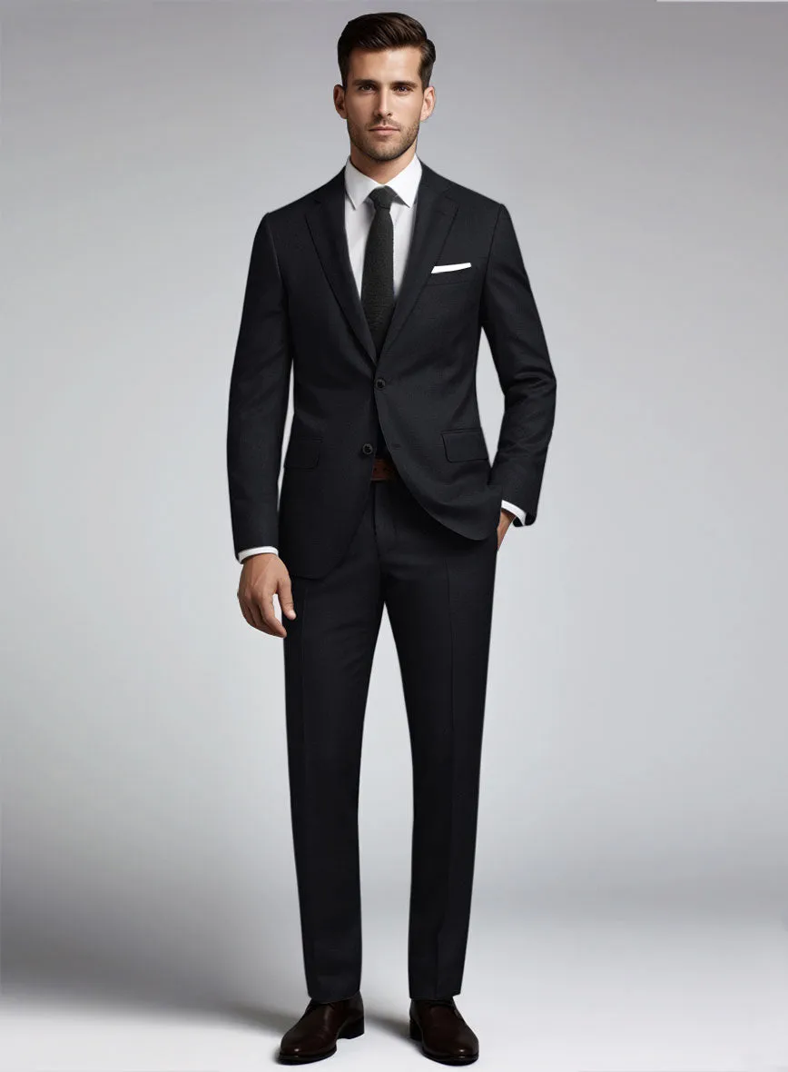 Huddersfield Stretch Midnight Blue Wool Suit