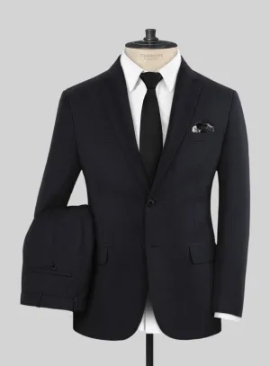 Huddersfield Stretch Midnight Blue Wool Suit