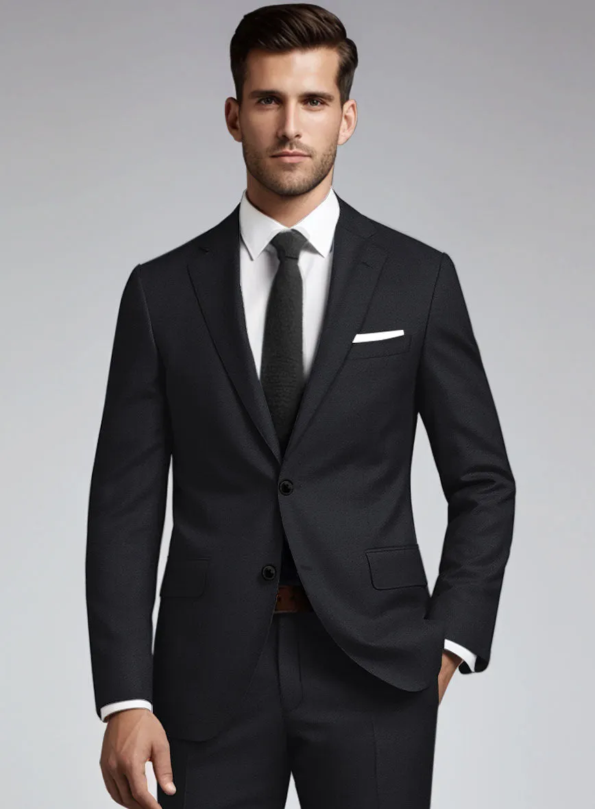 Huddersfield Stretch Midnight Blue Wool Suit