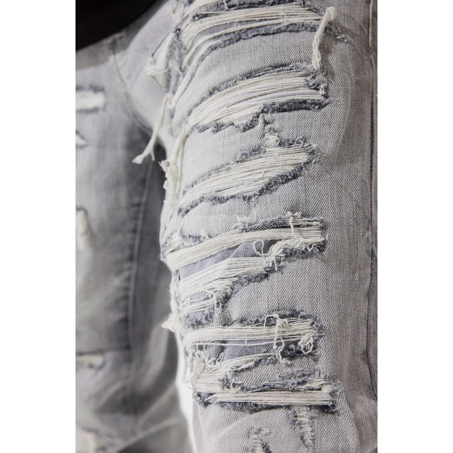 Jordan Craig Ribbing Patches Men's Pants Artic Grey