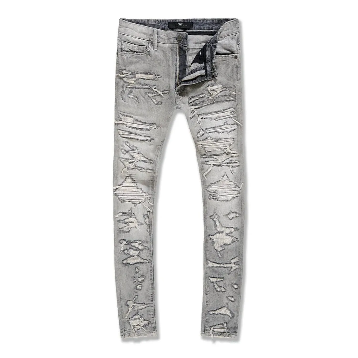 Jordan Craig Ribbing Patches Men's Pants Artic Grey