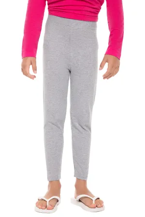 Kid's Monterey Summer Leggings  |  Grey Heather