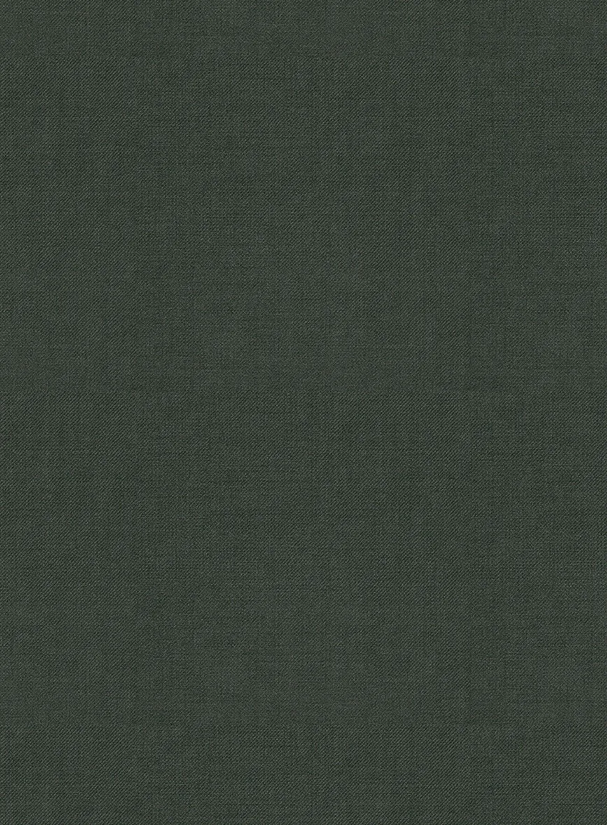 Marco Stretch Military Green Wool Suit
