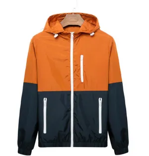 Men's Summer Thin Jackets 2015 New Spring Summer Windbreaker Sports Jacket Men Outdoors Sportswear Slim Fit Men Clothing
