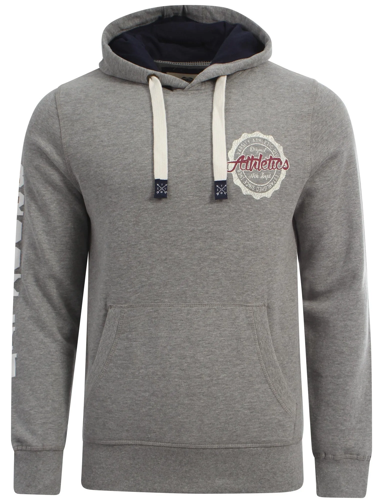 Men’s Varsity Athletics grey hooded sweatshirt