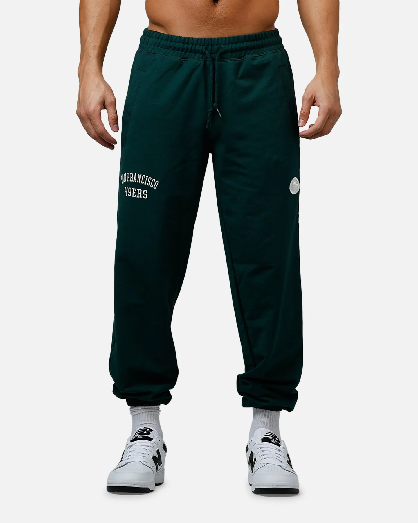 New Era San Francisco 49ers Logo Select Sweat Pants Dark Green