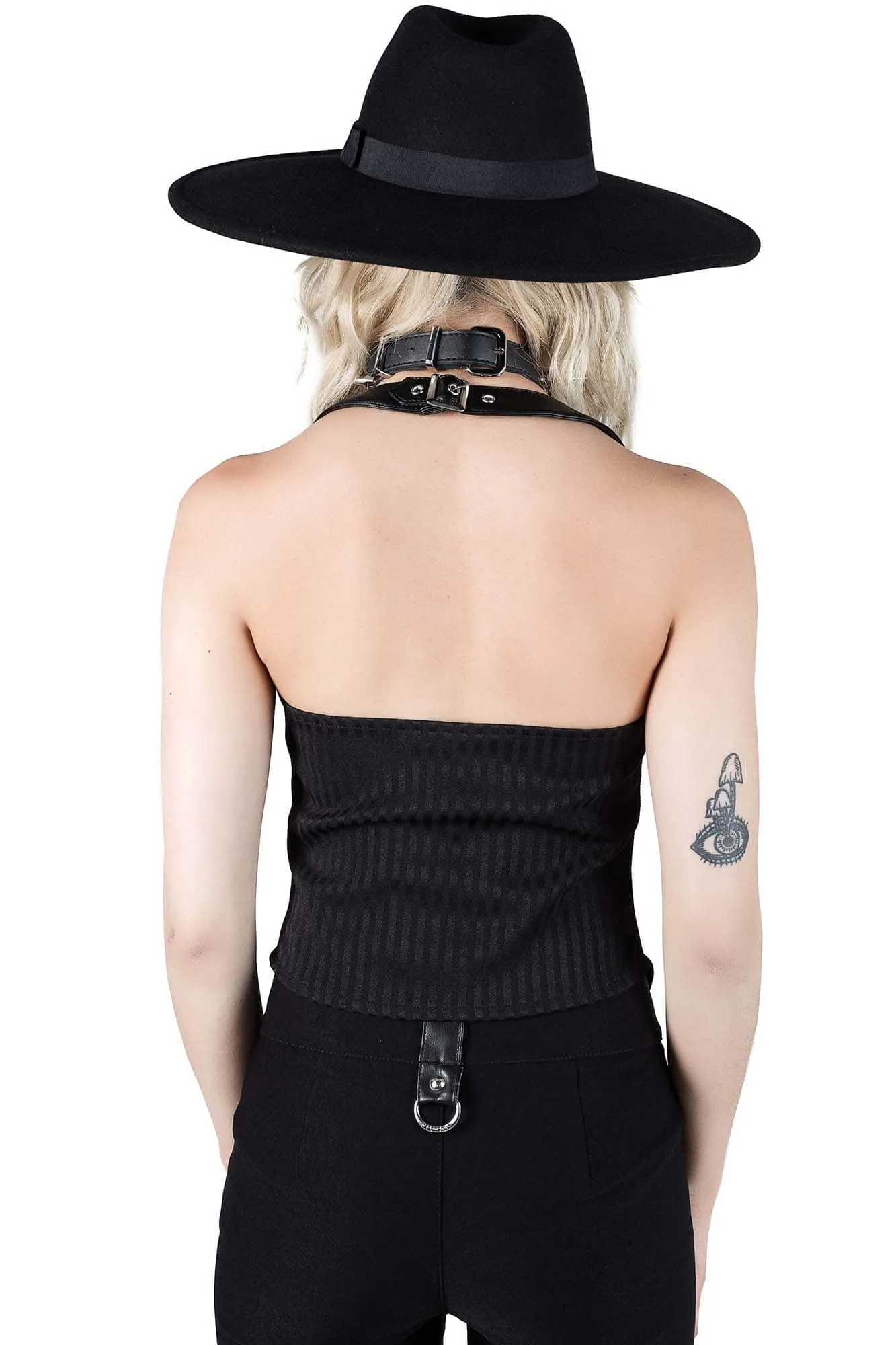 Office Riot Chain Vest [PINSTRIPE]