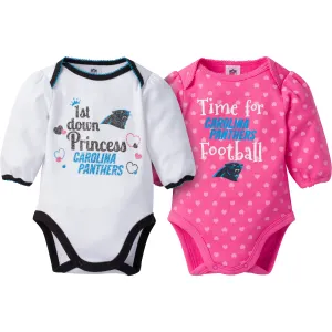 Panthers Baby Princess Bodysuit Set