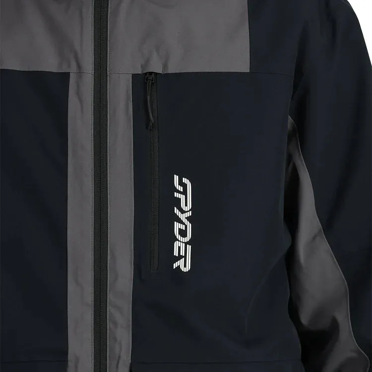 Spyder Field Jacket Mens 2024 Black