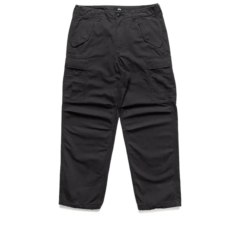 Stussy Military Cargo Pant Ripstop - Black