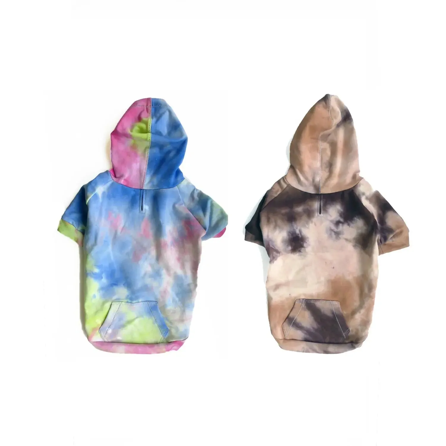 Tie Dye Dog Hoodie Cotton French Terry 4 LB to 100  LBS - ****FINAL SALE ****