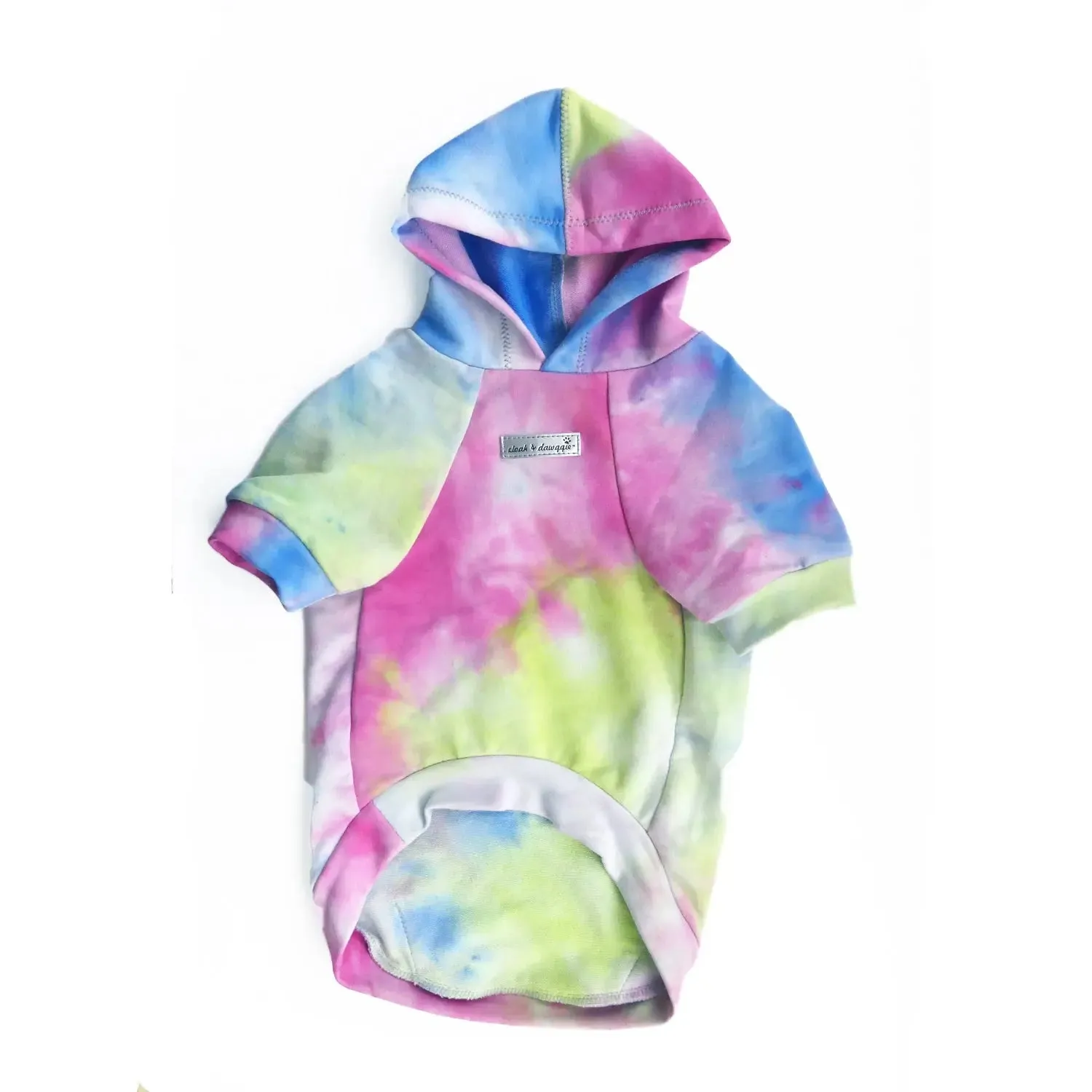 Tie Dye Dog Hoodie Cotton French Terry 4 LB to 100  LBS - ****FINAL SALE ****