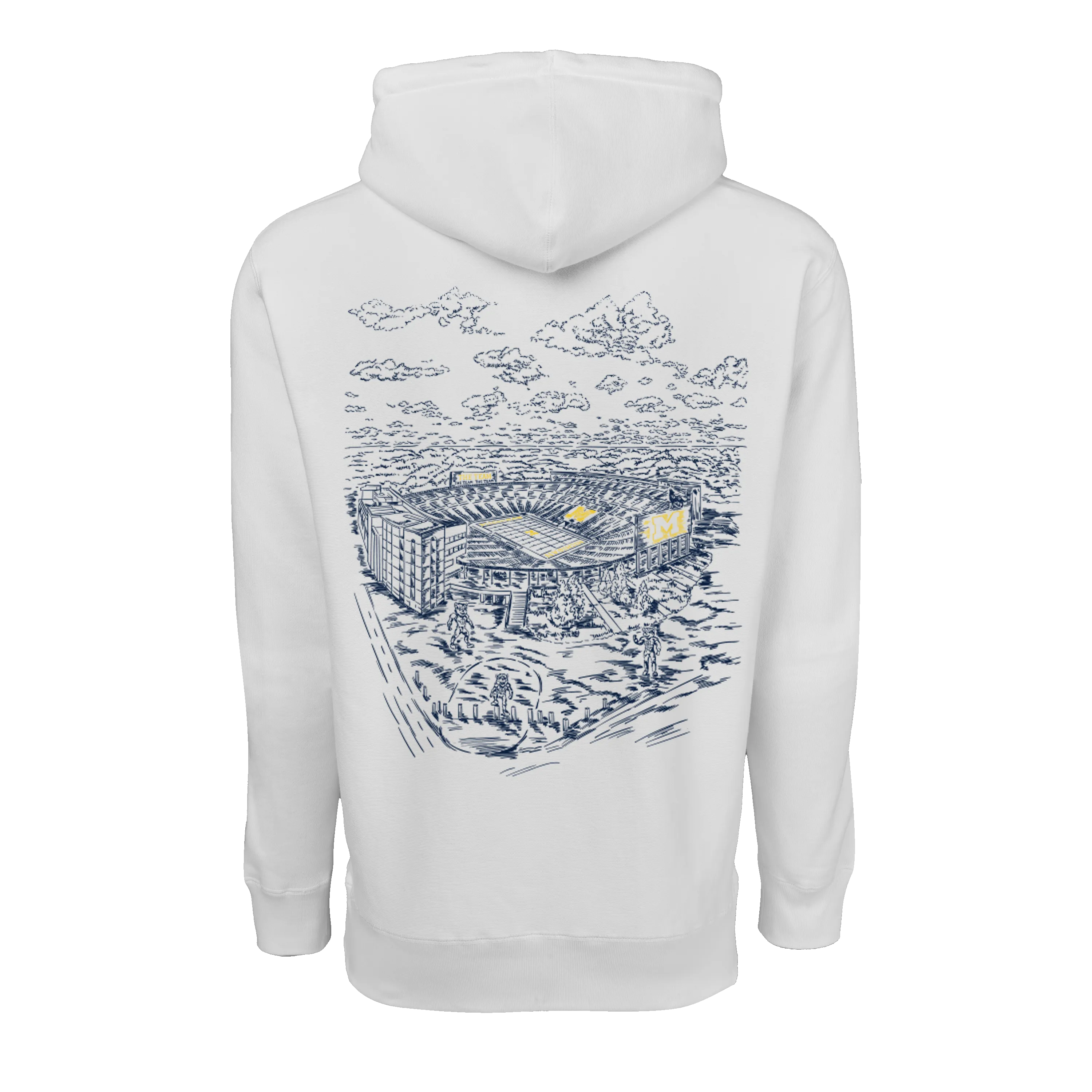 University of Michigan Stadium Fireside Hoodie
