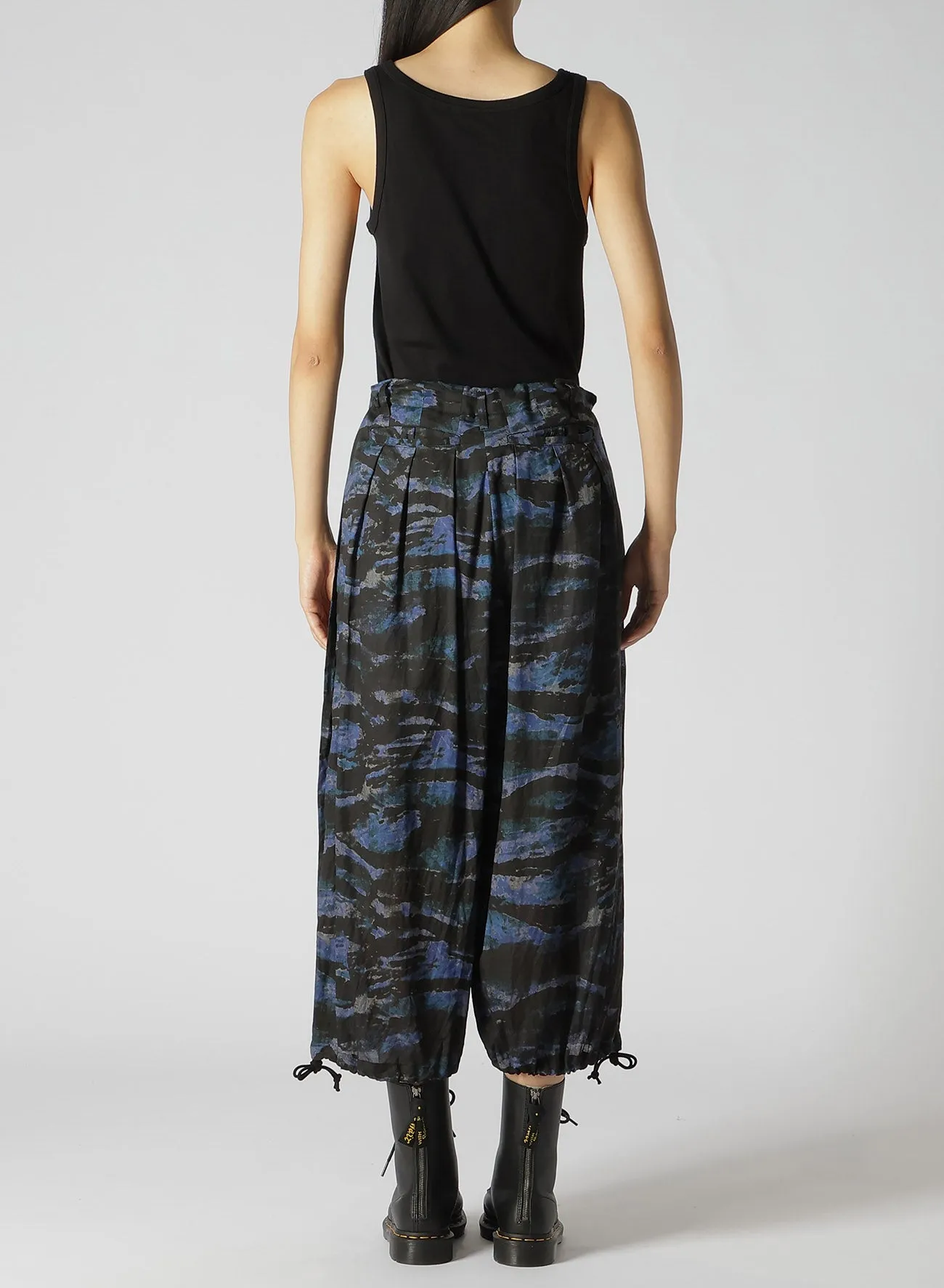 VIYELLA ZEBRA BALLOON PANTS