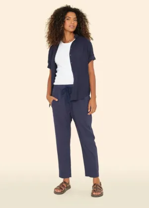 Xirena Navy Draper Pant